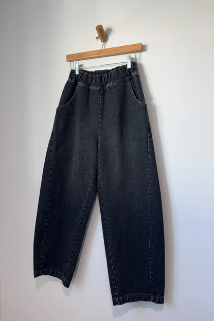 Arc Pants | Black Denim