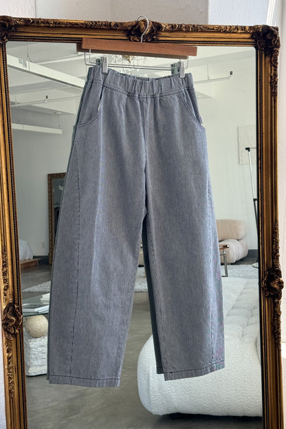 Arc Pants | Blue Stripe