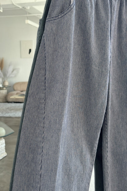 Arc Pants | Blue Stripe