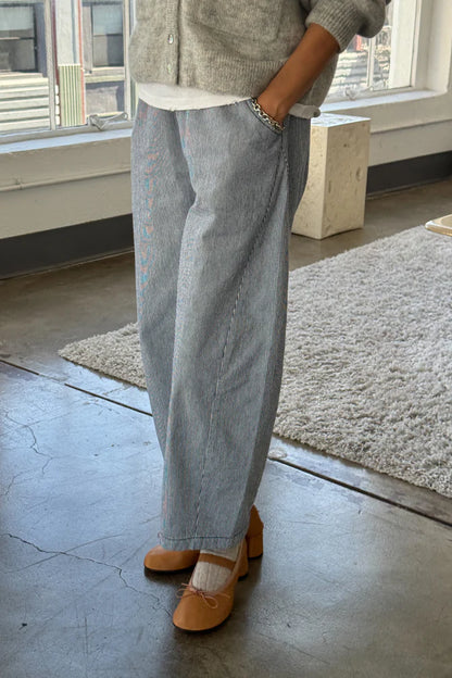 Arc Pants | Blue Stripe