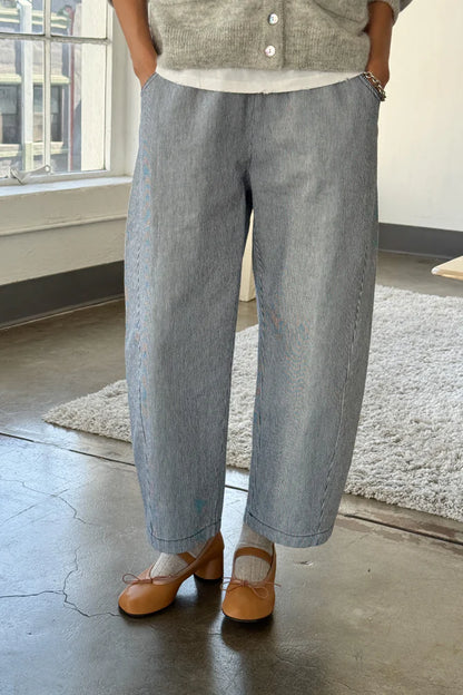 Arc Pants | Blue Stripe