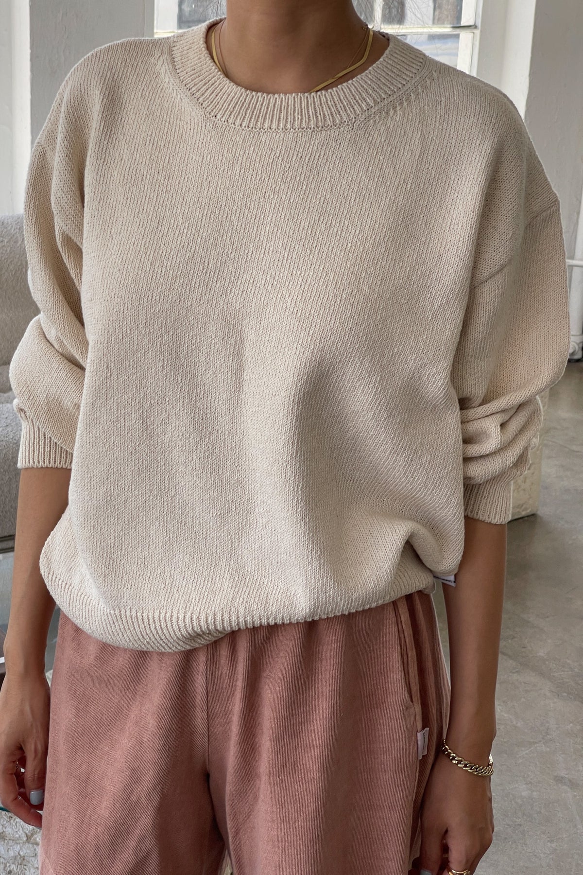 Milo Cotton Sweater - Multiple Colors