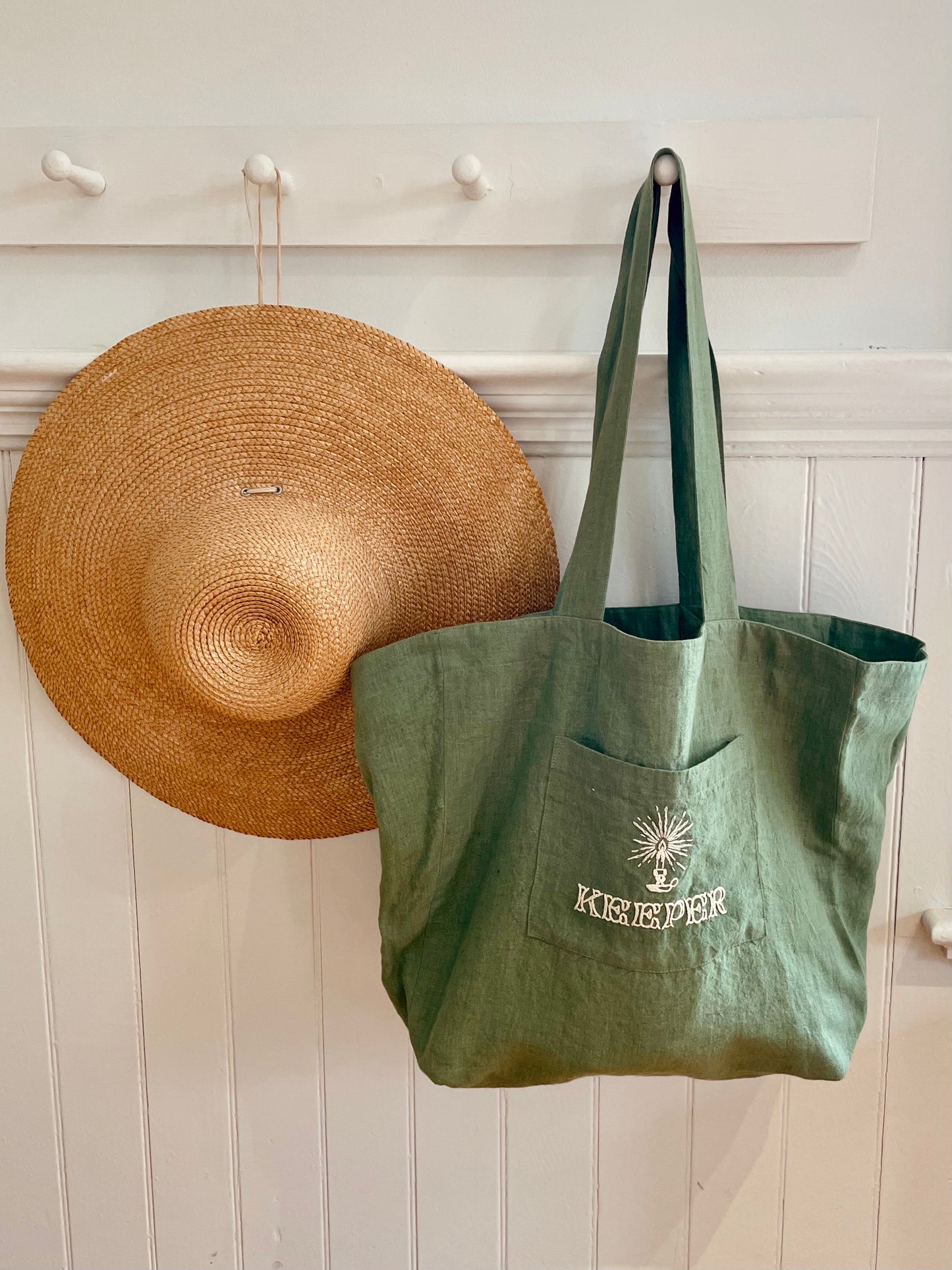 KEEPER Linen Tote