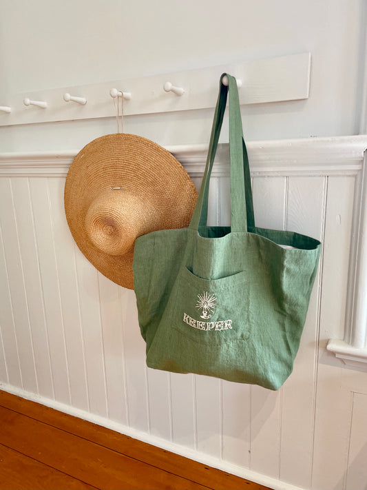 KEEPER Linen Tote