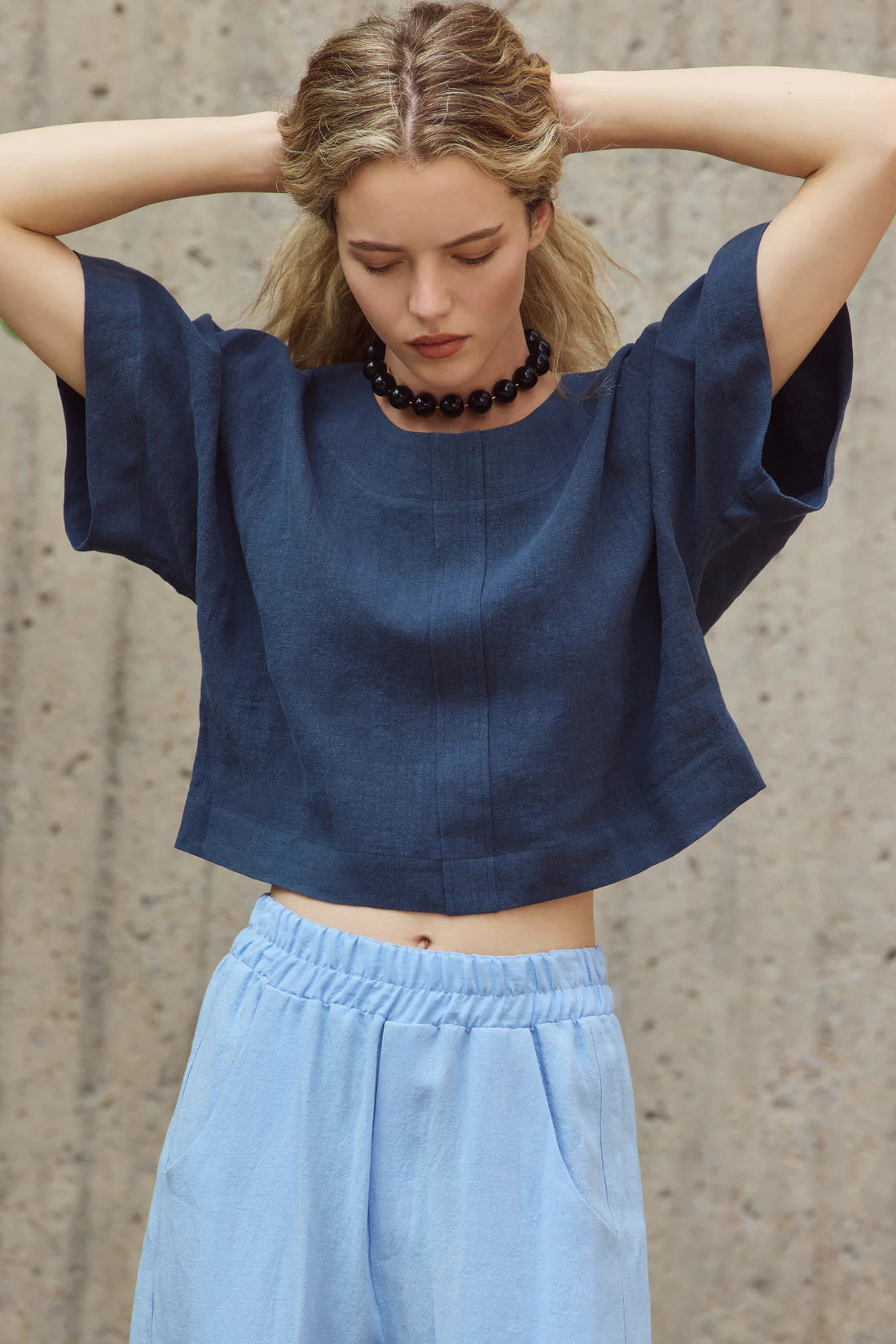 Jordie Top | Navy Blue