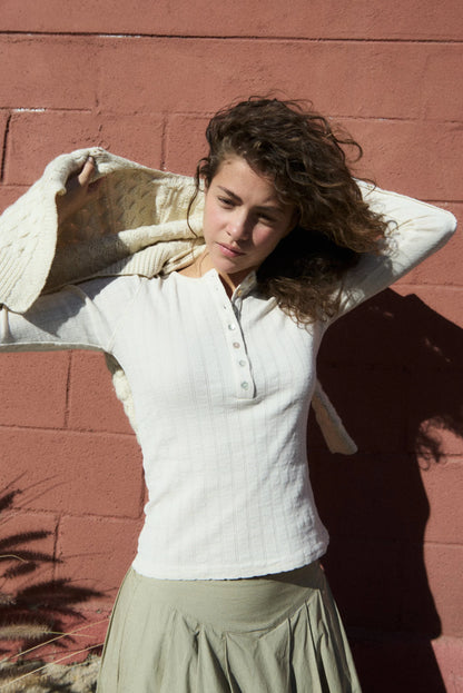 Henley Tee | Multiple Colors