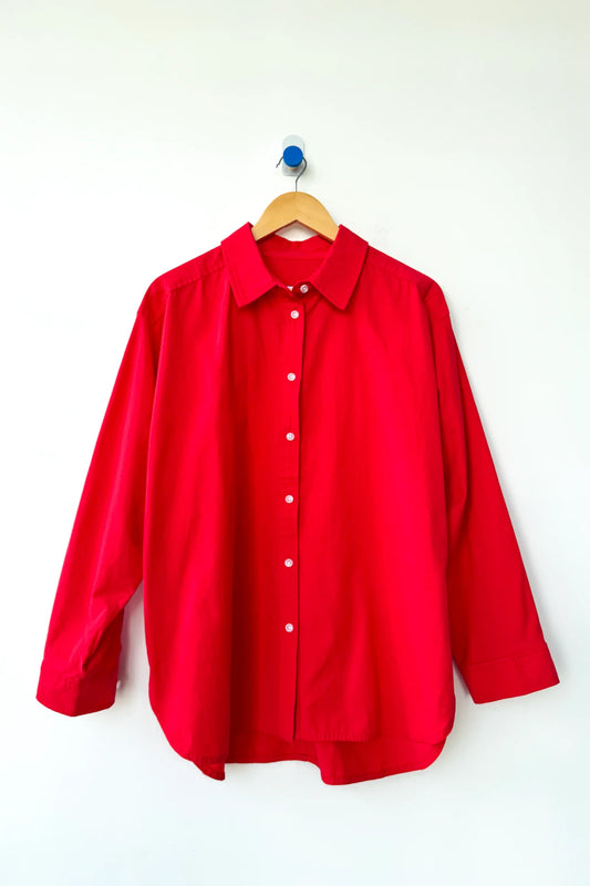 Light Weight Owen Shirt | Red