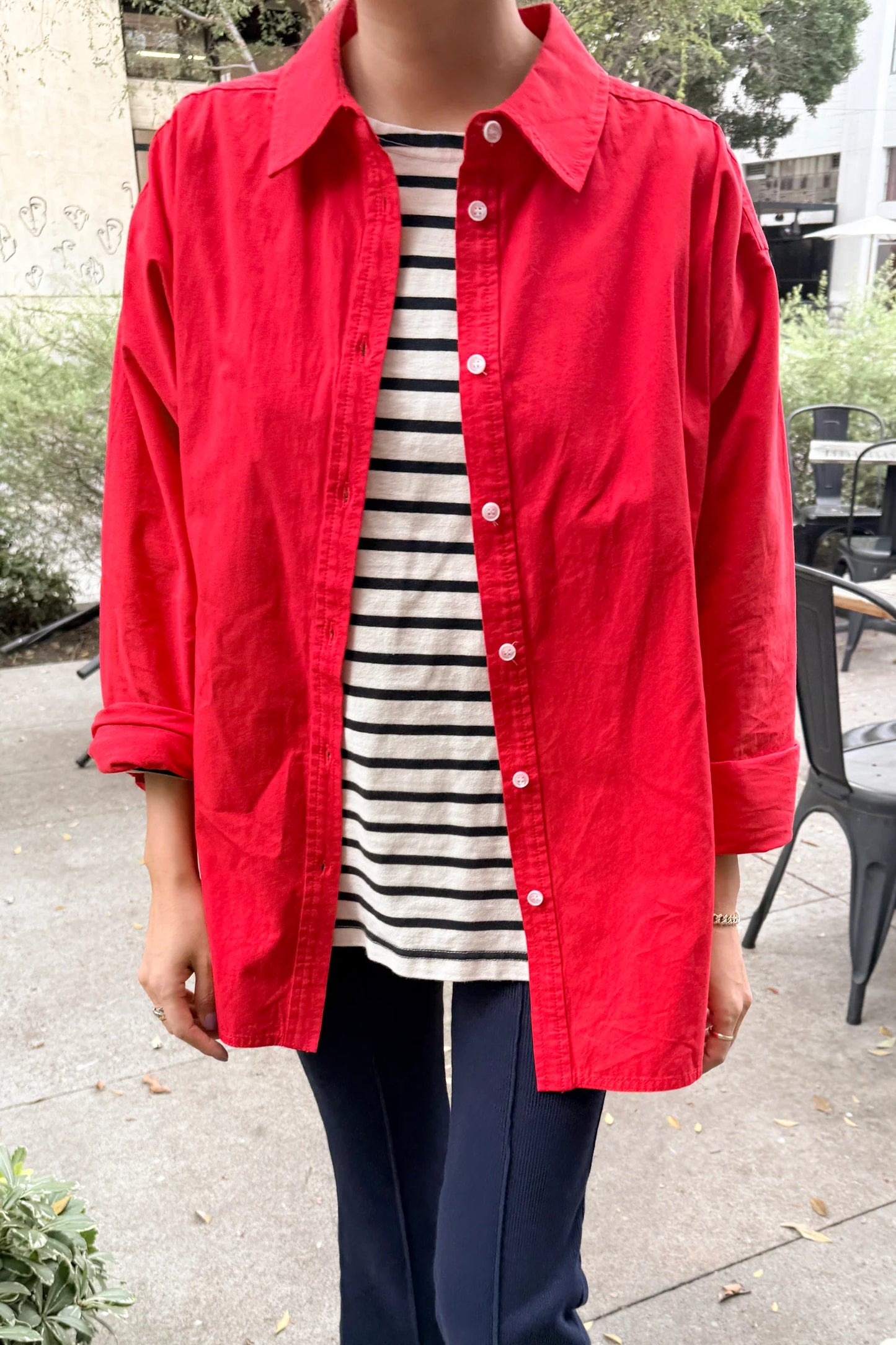 Light Weight Owen Shirt | Red