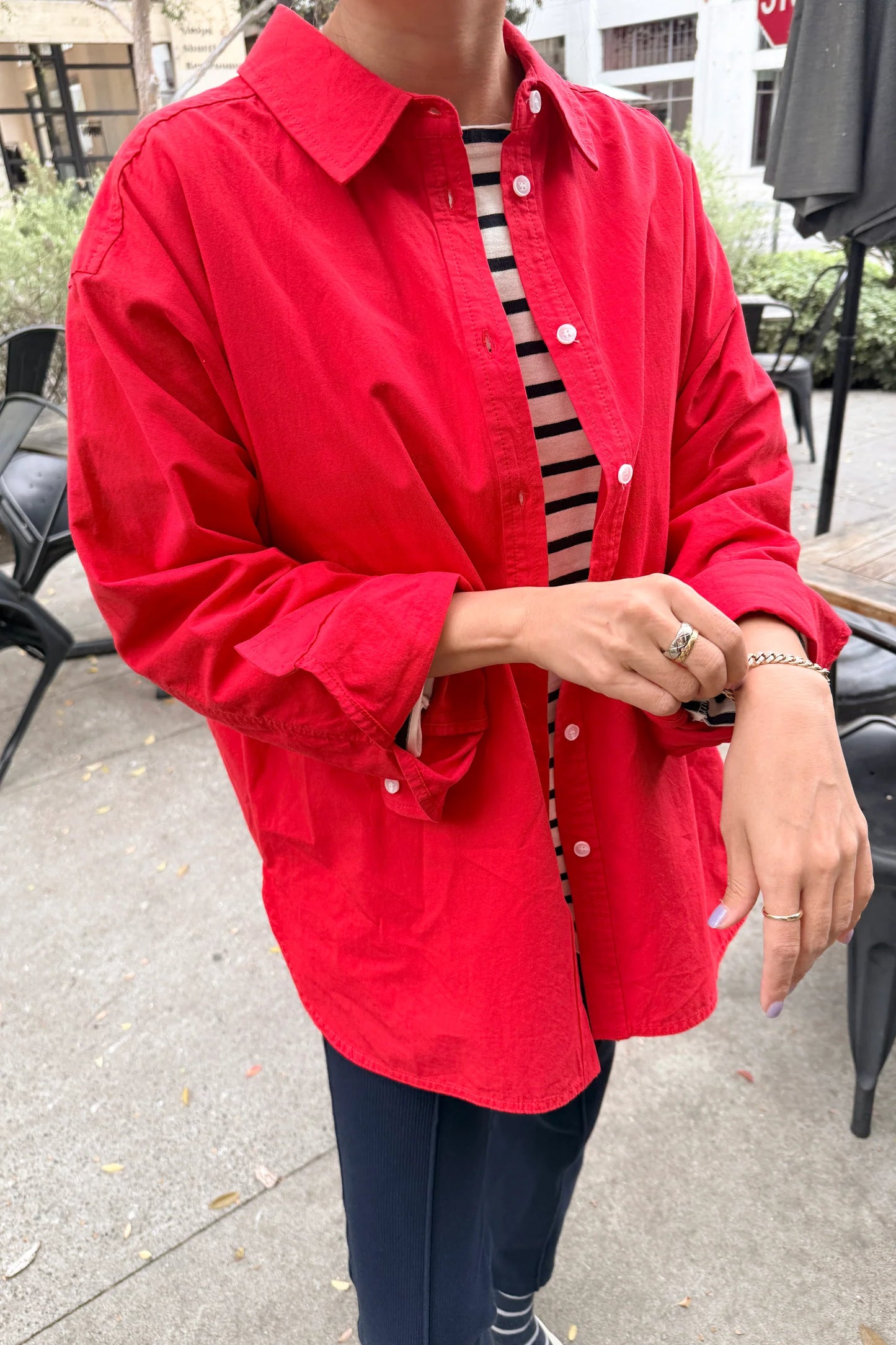 Light Weight Owen Shirt | Red