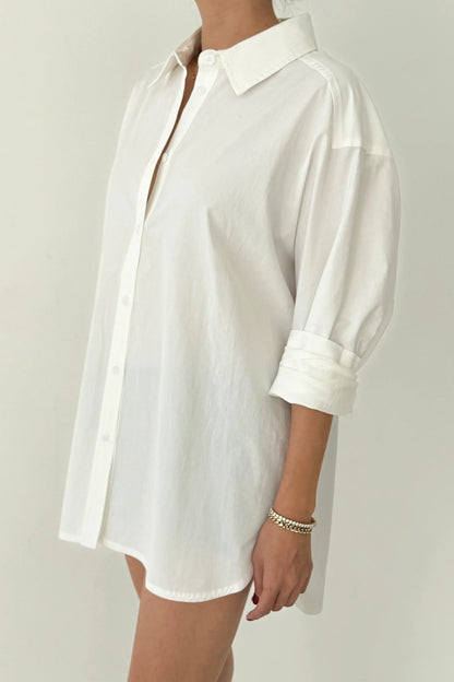Light Weight Owen Shirt | White