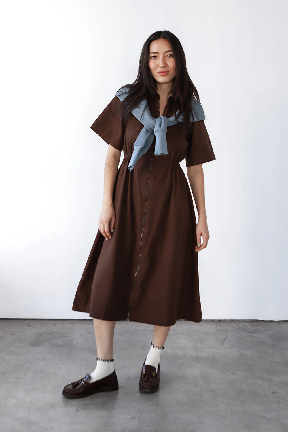 The Utility Dress | Chocolate