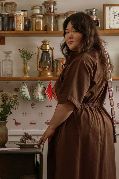 The Utility Dress | Chocolate