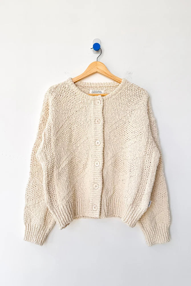 Cotton Mason Cardigan | Naturel