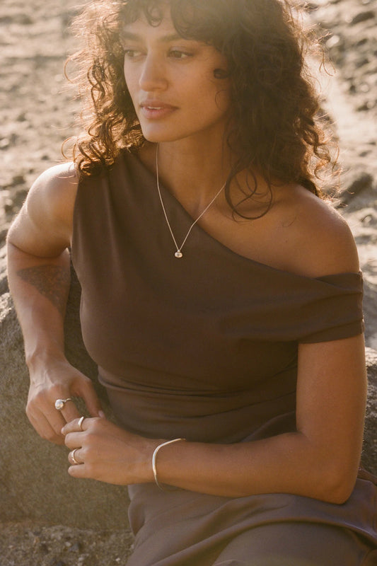 Iridescent Necklace | Moonstone