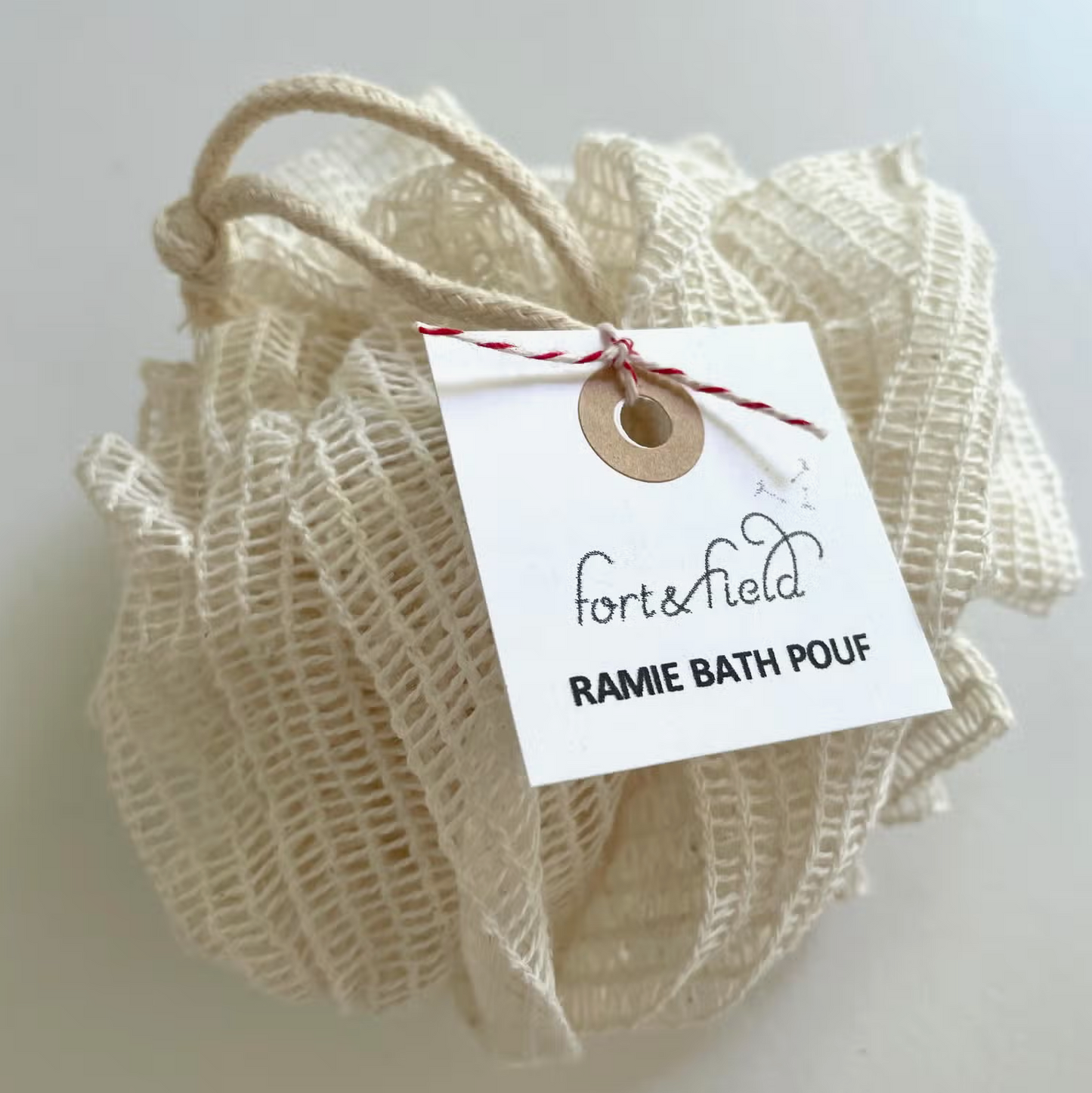 Natural ramie fiber bath loofah