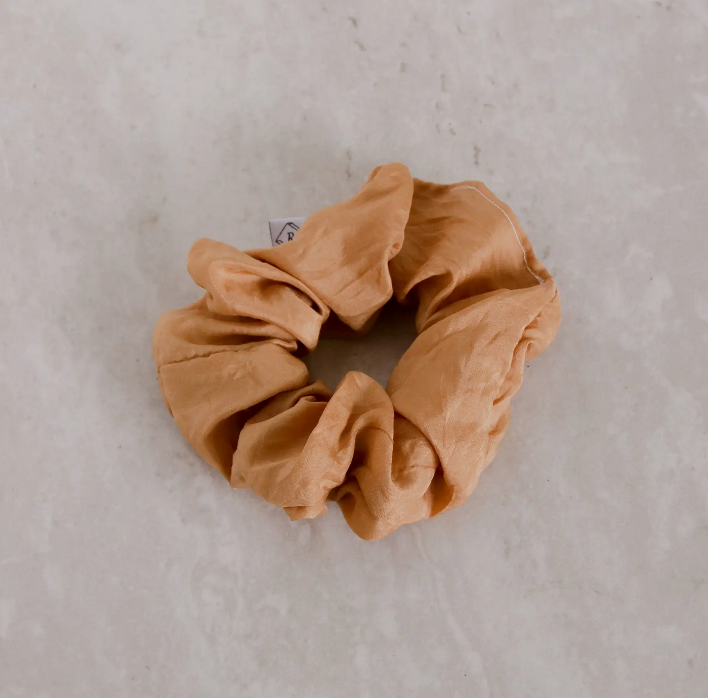 Plant Dyed Silk Scrunchie