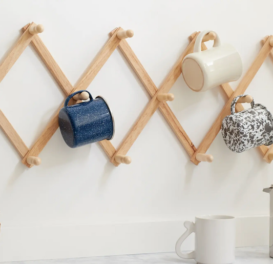 Wooden Accordion Rack