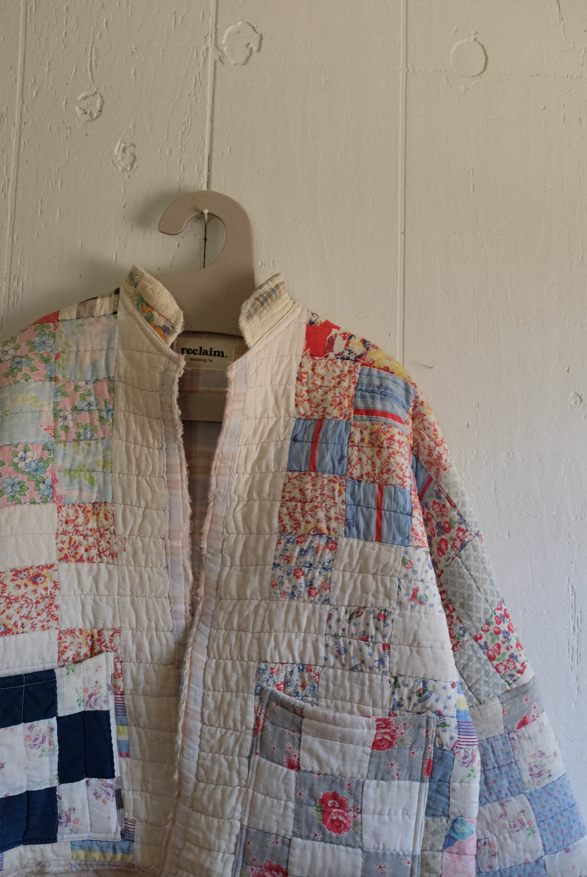 Vintage Quilt Jacket - Nine Patch