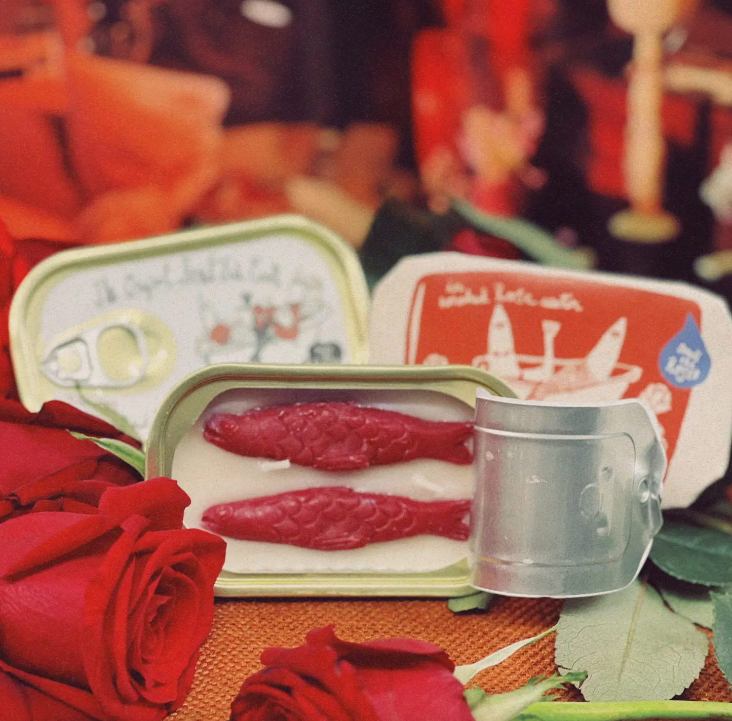 Tinned Fish Candle - Smoked Rose Water