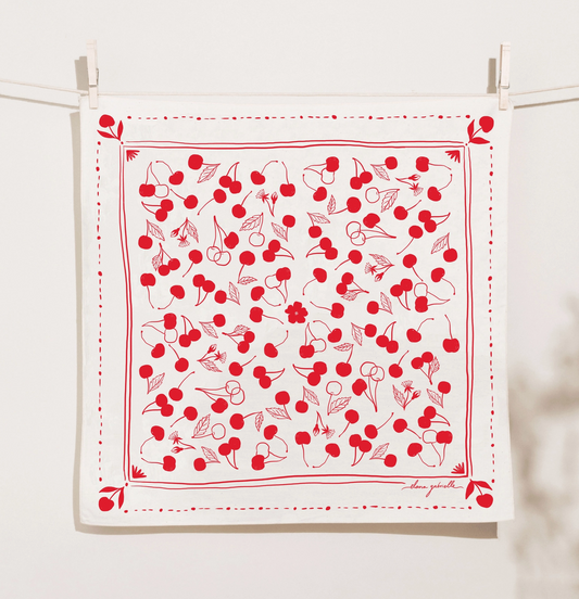 Cherry Cotton Bandana