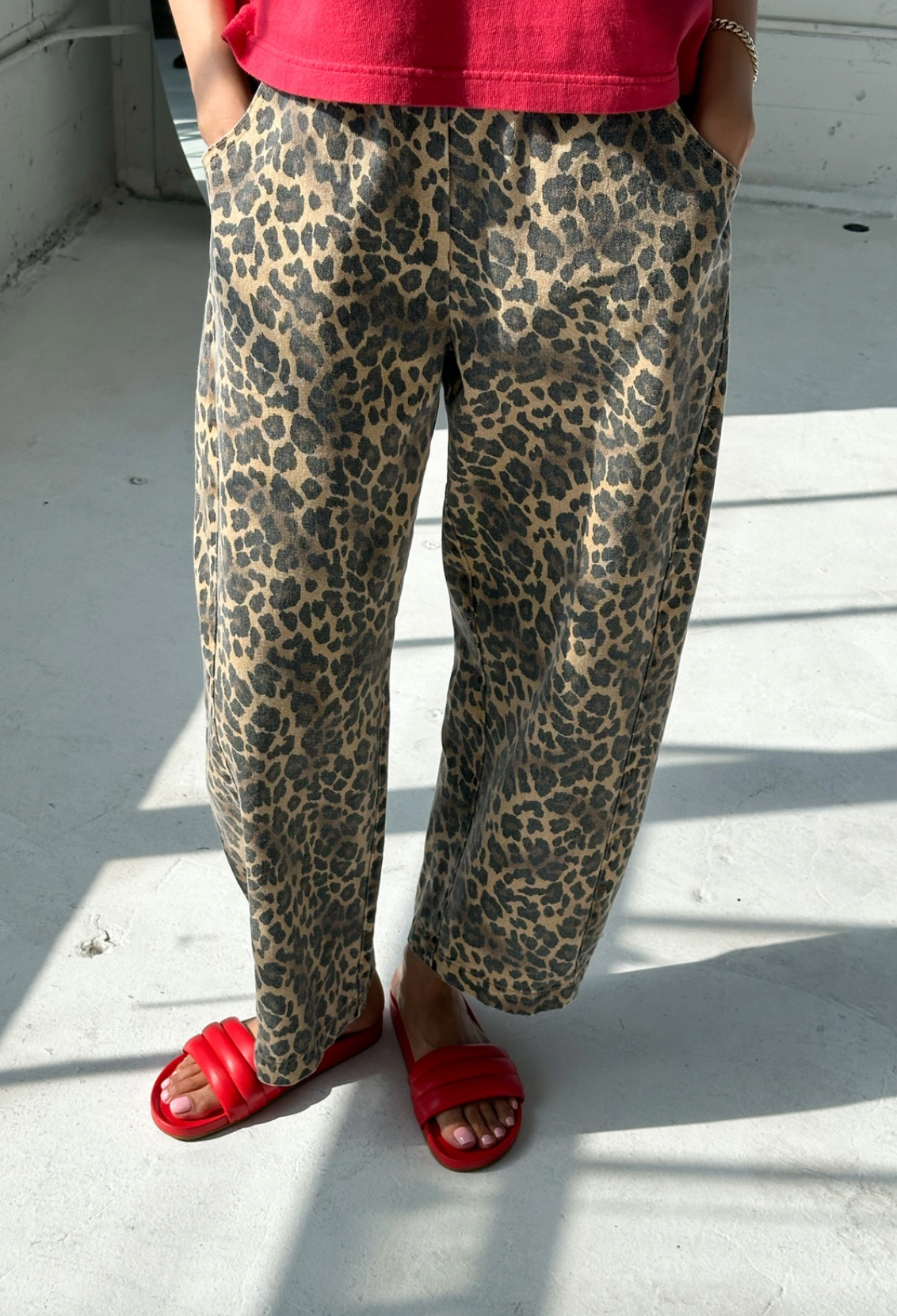 Arc Pants - Leopard