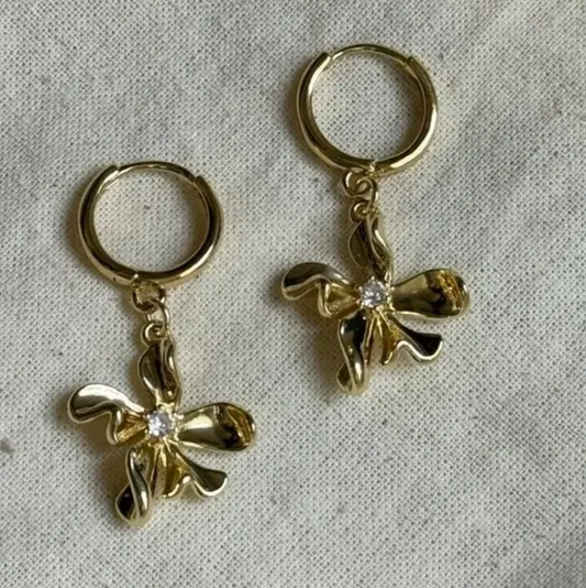 Floating Flowers Earrings