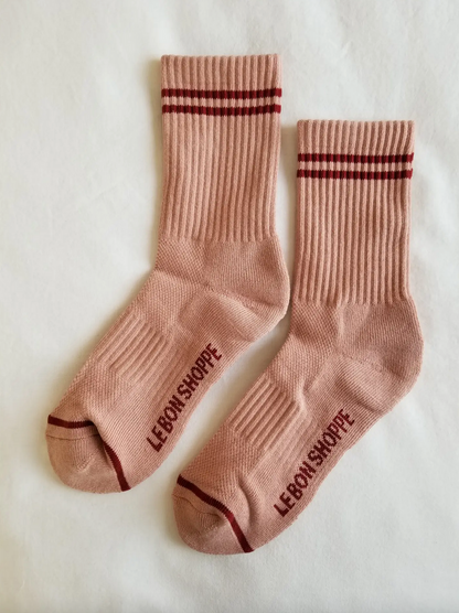 Boyfriend Socks | Multiple Colors
