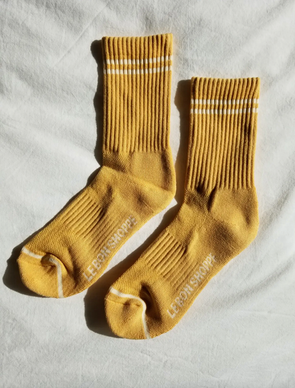 Boyfriend Socks | Multiple Colors