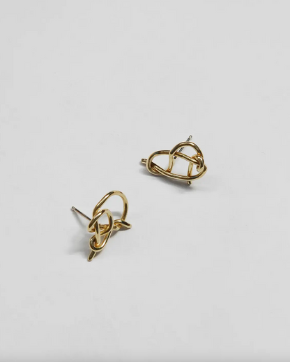 Knot Studs - Brass