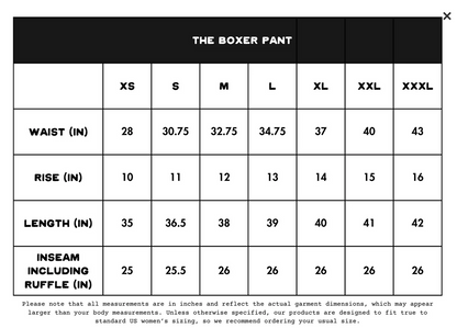 The Boxer Pant | Multiple Colors
