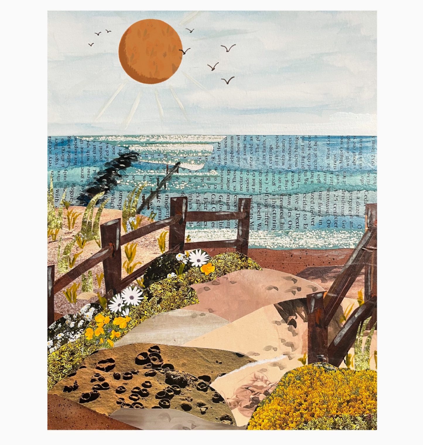 Beach View | Art Print