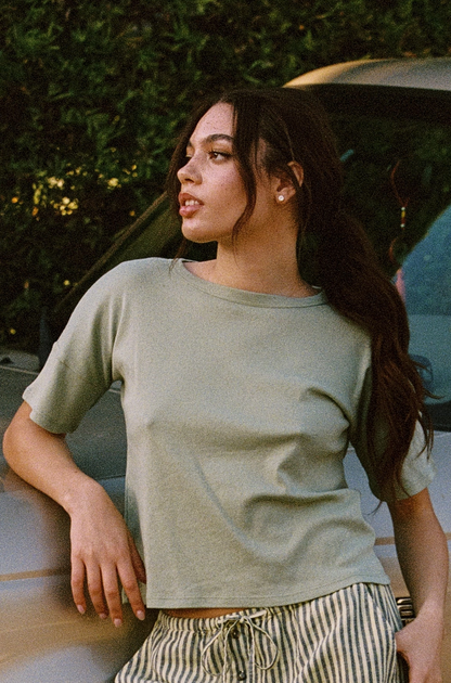 Petit Pointelle Tee | Multiple Colors