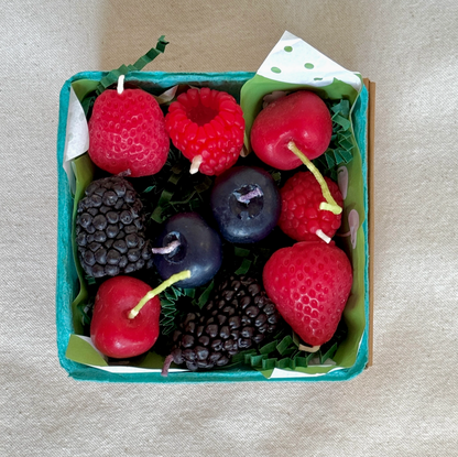 Boxed Berry Birthday Candles | Choose Your Fruit
