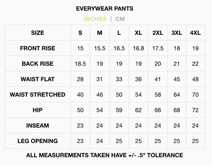 Linen Everywhere Pants | Black