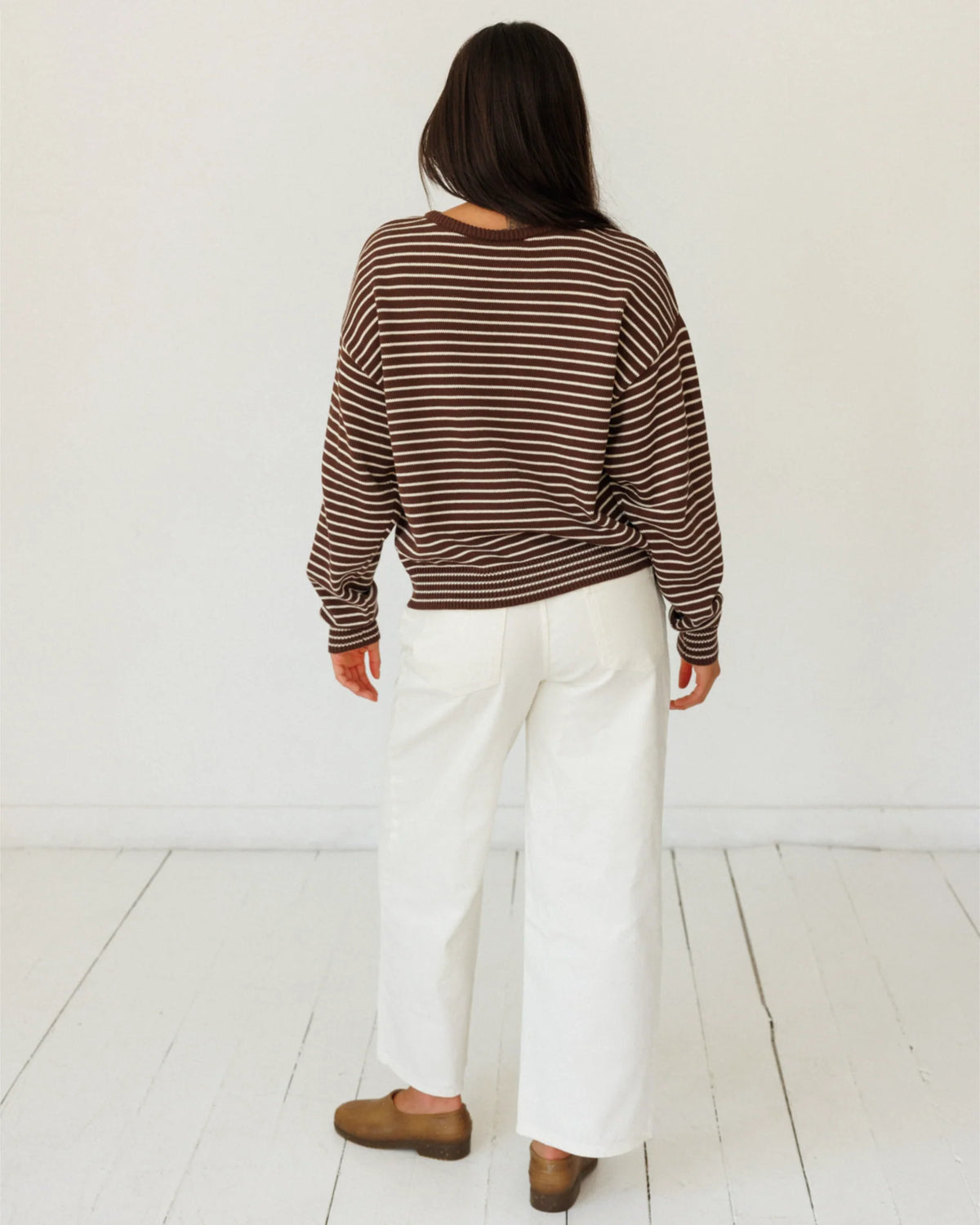 Stripe Crewneck Knit | Multiple Colors