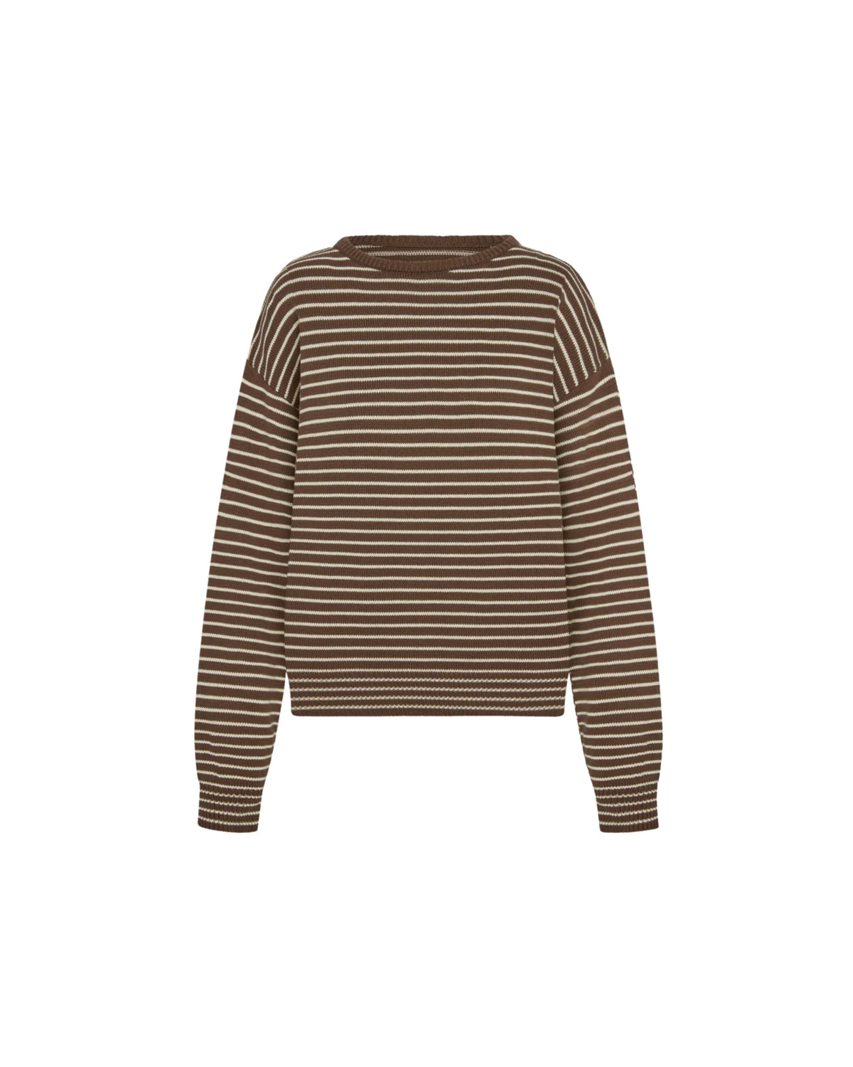 Stripe Crewneck Knit | Multiple Colors