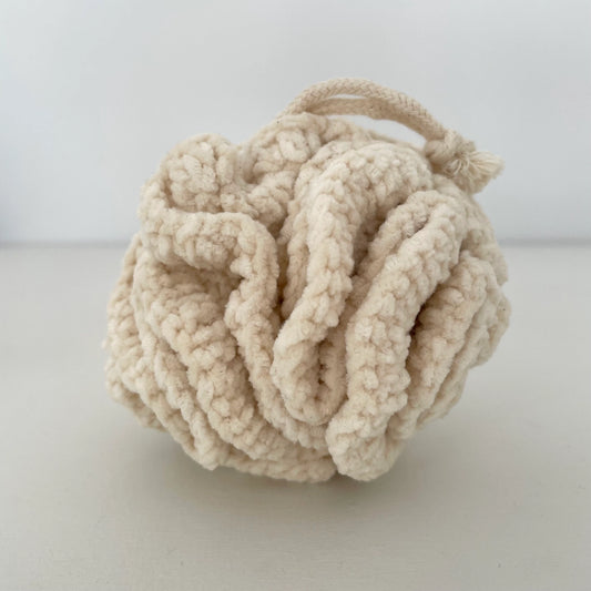 Natural Soft Cotton Bath Loofah