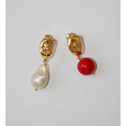 Gold-Filled Mis-Match Earrings