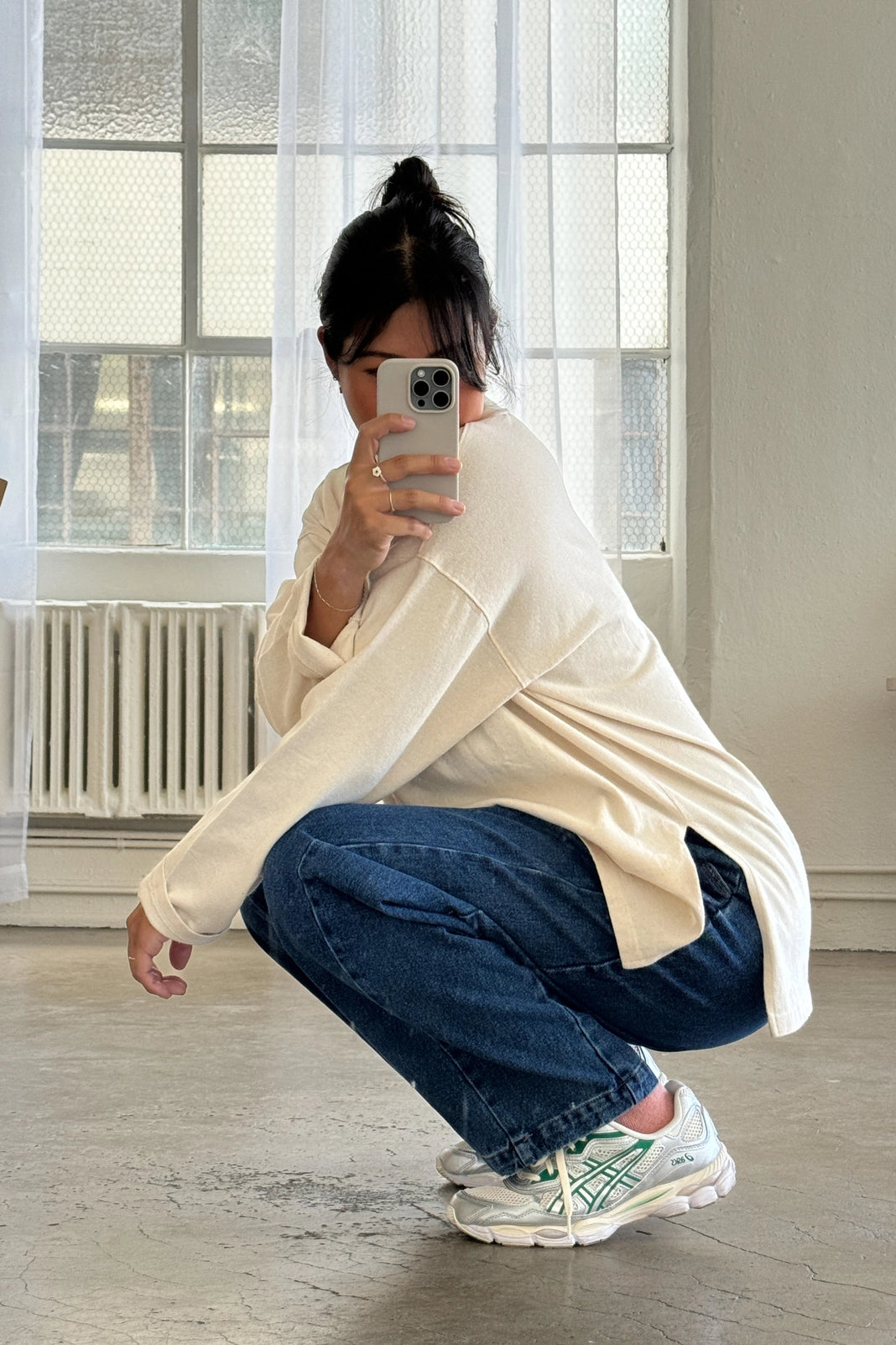 Sunday Long Sleeve Tee - Multiple Colors