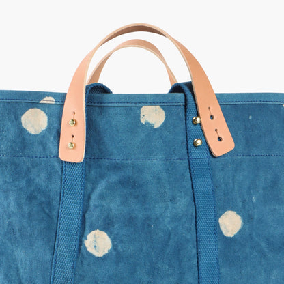 Large East West Tote | Indigo Moon
