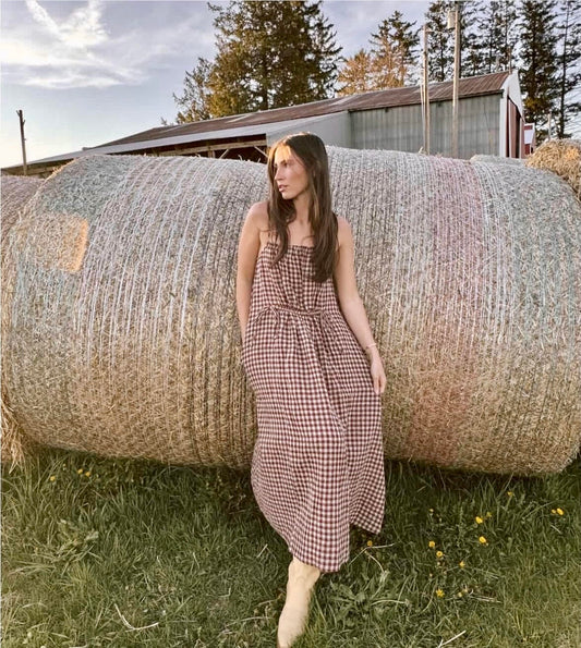 Gingham Cami Dress