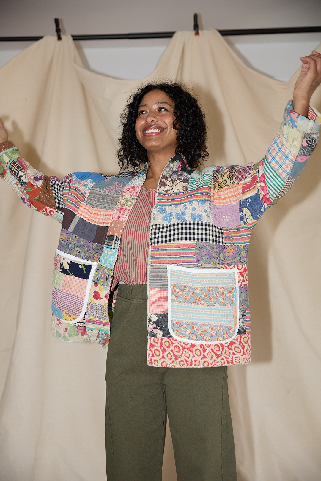 Vintage Quilt Coat - Lucille