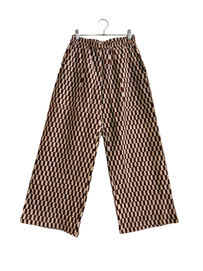 Omar Pants | Brown Check