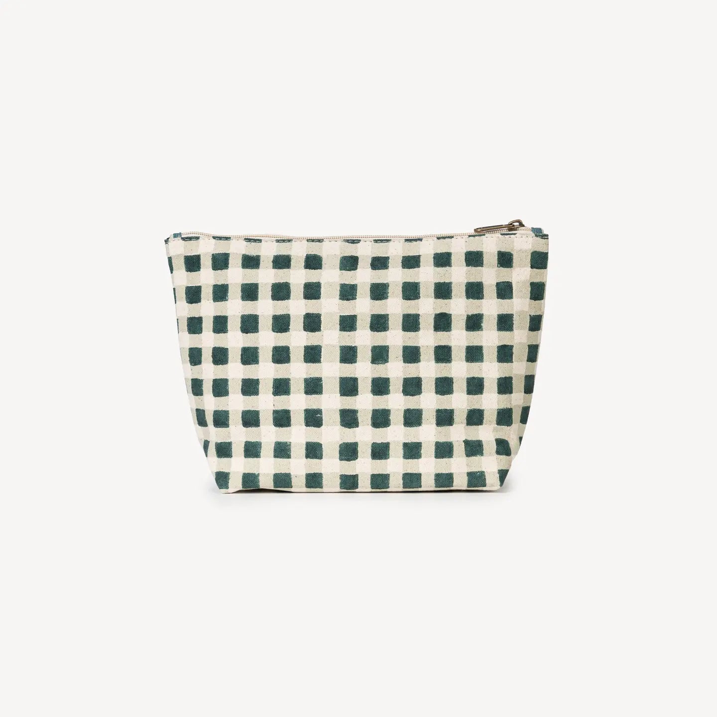 Large Waterproof Pouch - Evergreen Gingham