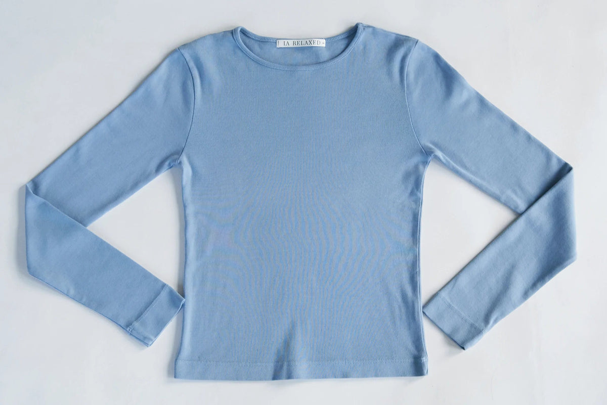Bebe Organic Long Sleeve | Blue