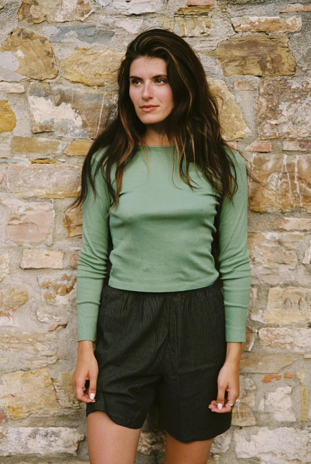 Bebe Organic Long Sleeve - Algae