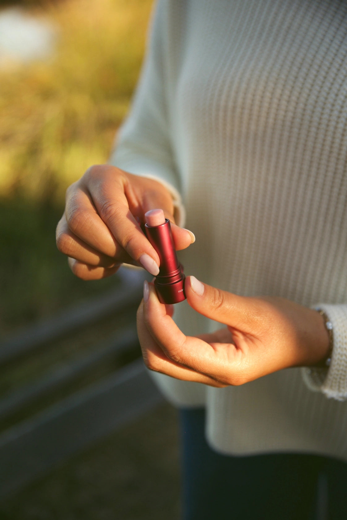 Rose Tallow Lip Balm - Tinted