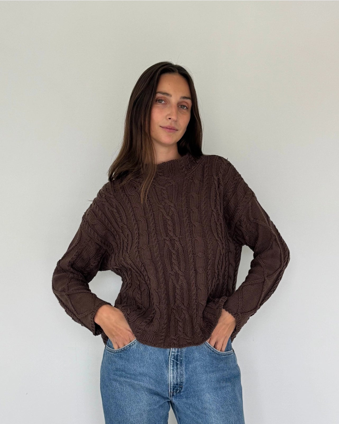 Charlie Cable Knit Sweater