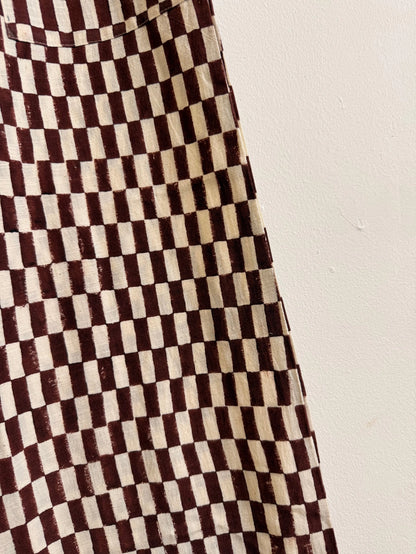 Omar Pants | Brown Check