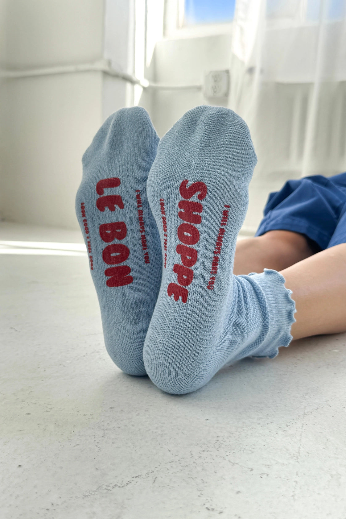 Ruffled Hugger Socks | Multiple Colors